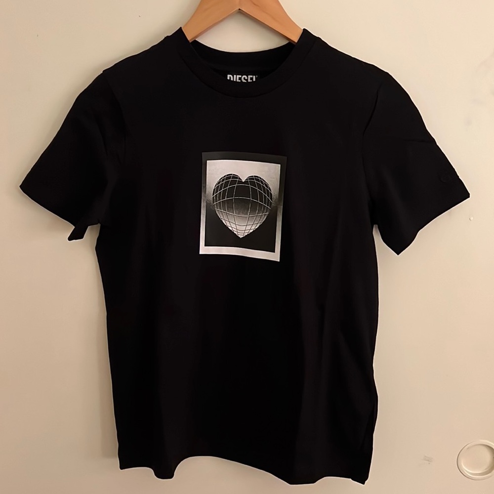 Diesel Graphic Black T-shirt